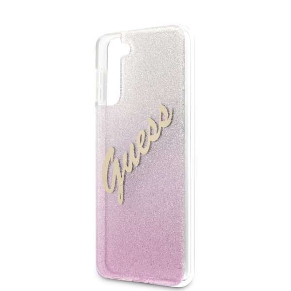 Guess Samsung Galaxy S21 Plus Cover Vintage Pink