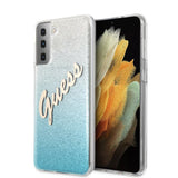 Guess Samsung Galaxy S21 Cover Vintage Blå