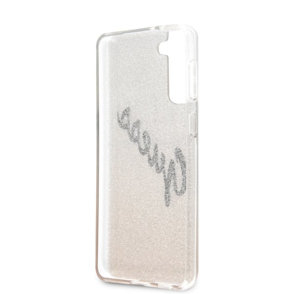 Guess Samsung Galaxy S21 Cover Vintage Guld
