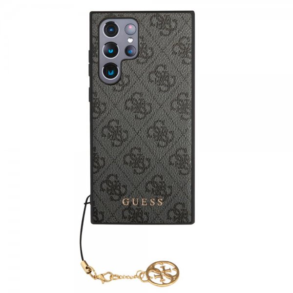 Guess Samsung Galaxy S22 Ultra Cover 4G Charms Grå