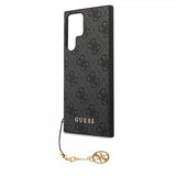 Guess Samsung Galaxy S22 Ultra Cover 4G Charms Grå