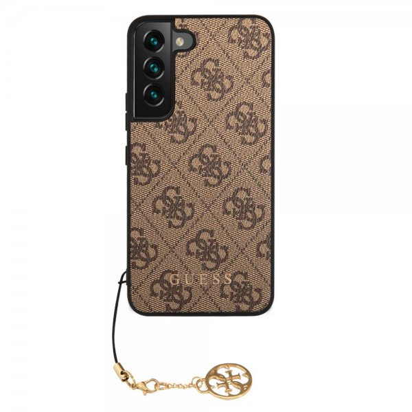 Guess Samsung Galaxy S22 Plus Cover 4G Charms Brun