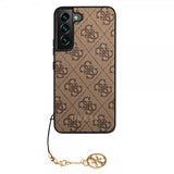 Guess Samsung Galaxy S22 Plus Cover 4G Charms Brun