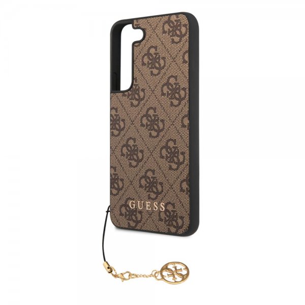 Guess Samsung Galaxy S22 Plus Cover 4G Charms Brun