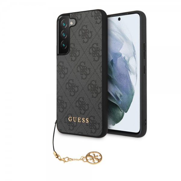 Guess Samsung Galaxy S22 Plus Cover 4G Charms Grå