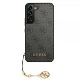 Guess Samsung Galaxy S22 Plus Cover 4G Charms Grå