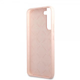 Guess Samsung Galaxy S22 Plus Cover Script Metal Logo Pale Pink