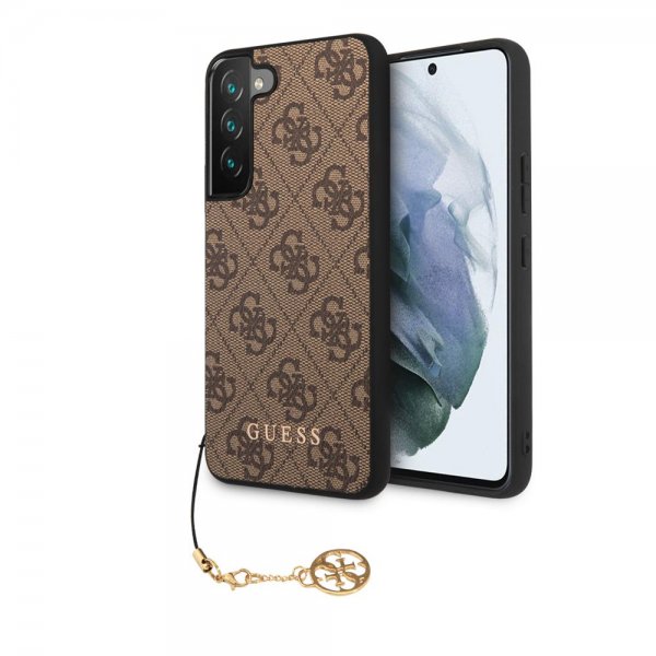 Guess Samsung Galaxy S22 Cover 4G Charms Brun