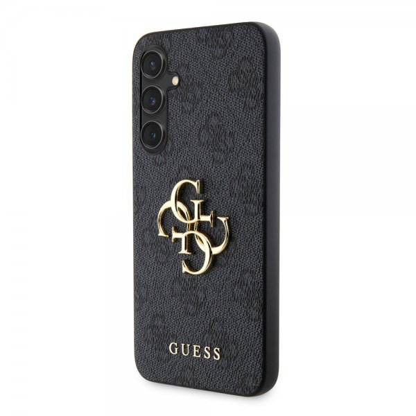 Guess Samsung Galaxy S23 FE Cover 4G Metal Logo Grå