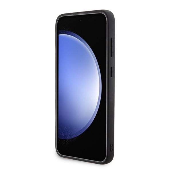 Guess Samsung Galaxy S23 FE Cover 4G Metal Logo Grå