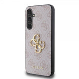Guess Samsung Galaxy S23 FE Cover 4G Metal Logo Rosa