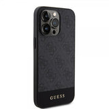 Guess iPhone 15 Pro Max Cover Bottom Stripe MagSafe Sort