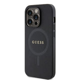 Guess iPhone 15 Pro Max Cover Saffiano MagSafe Sort