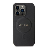 Guess iPhone 15 Pro Max Cover Saffiano MagSafe Sort