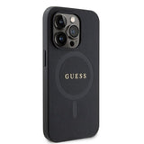 Guess iPhone 15 Pro Max Cover Saffiano MagSafe Sort