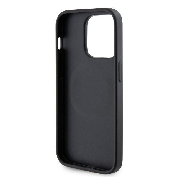 Guess iPhone 15 Pro Max Cover Saffiano MagSafe Sort