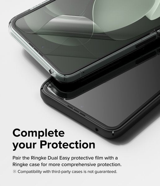 Ringke Samsung Galaxy Z Flip 5 Skærmbeskyttelse Dual Easy Film 2-pak