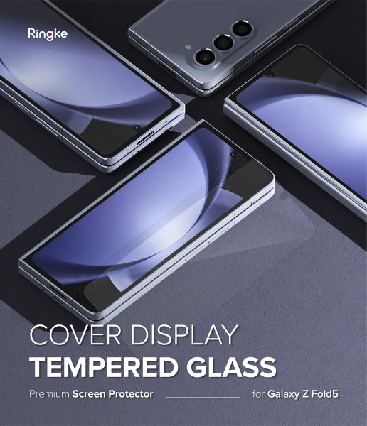 Ringke Samsung Galaxy Z Fold 5 Skærmbeskyttelse Cover Display Beskyttelsesglas