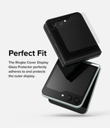 Ringke Samsung Galaxy Z Flip 5 Skærmbeskyttelse Cover Display Protector Glass 2-pak