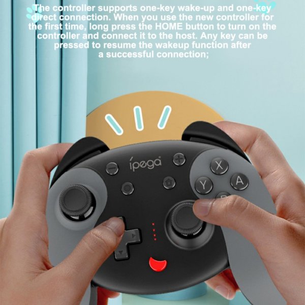 Ipega Håndkontrol til Nintendo Switch Hvid Blå