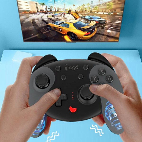 Ipega Håndkontrol til Nintendo Switch Hvid Blå