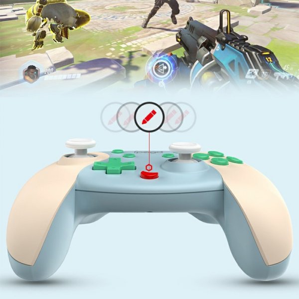 Ipega Håndkontrol til Nintendo Switch Hvid Blå