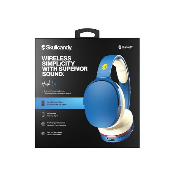 Skullcandy Hesh Evo Hovedtelefoner On-Ear Blå