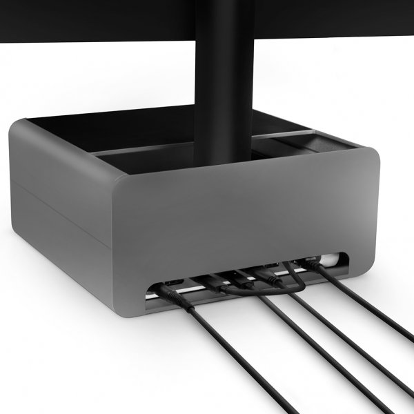 Twelve South HiRise Pro Displayhylde Sort/Brændefarvet Træ