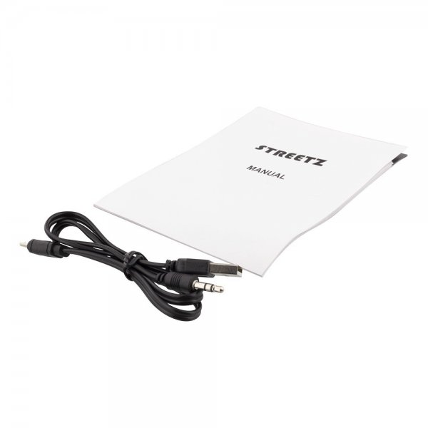 Streetz Højttaler S100 Portable Compact Bluetooth-højttaler Sort