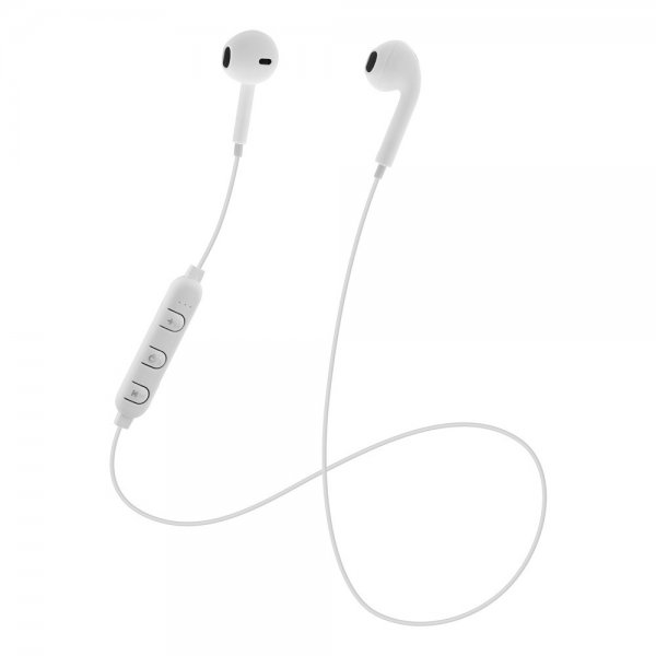 Streetz Høretelefoner BT100 Wireless Earbuds Hvid