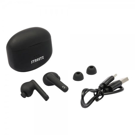 Streetz Høretelefoner T500 Wireless ANC Earbuds Sort