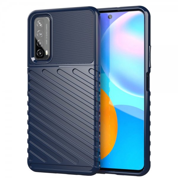 Huawei P Smart 2021 Cover Thunder Series Blå