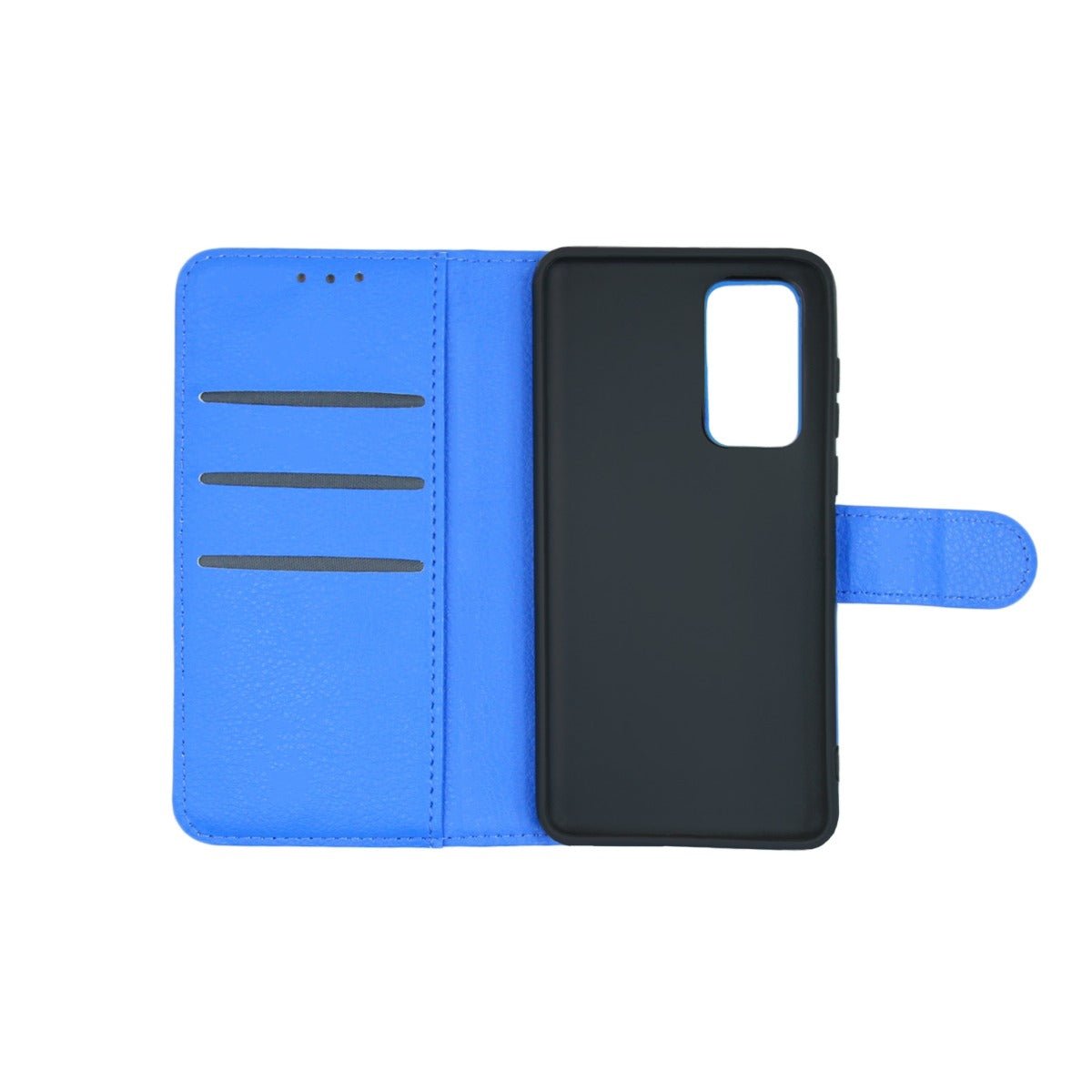 Huawei P40 Etui med stativ Blå
