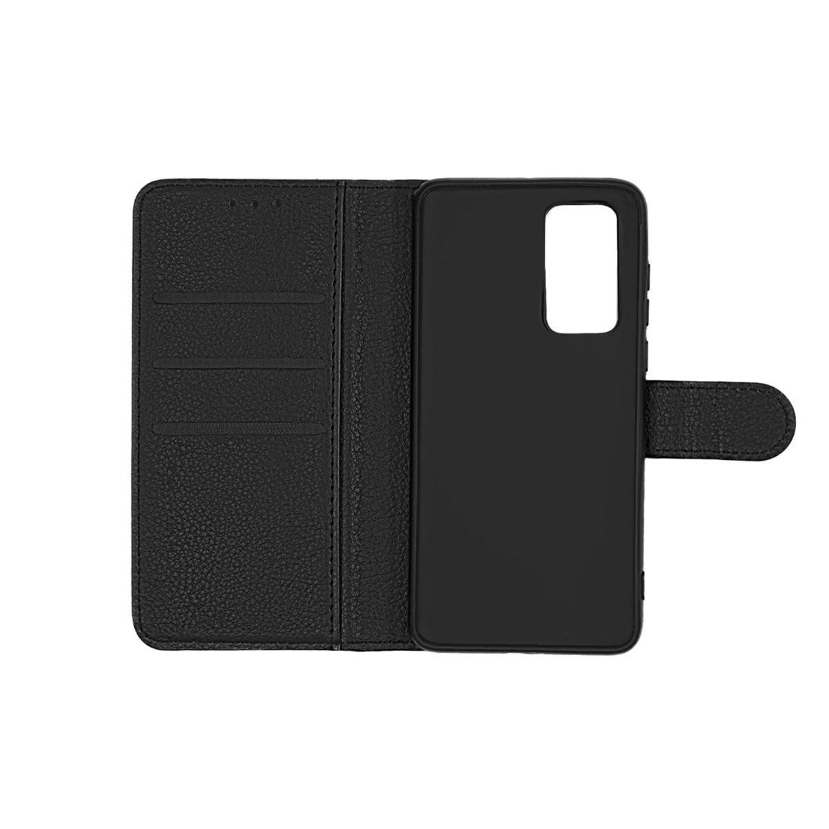 Huawei P40 Etui med stativ Sort