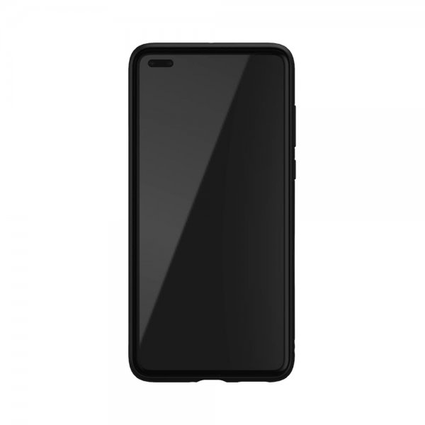 Adidas Huawei P40 Cover OR 3 Stripes Snap Case Hvid Sort