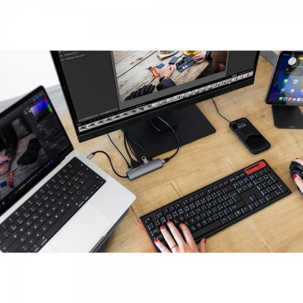 Fixed Hub Pro USB-C 6-i-1