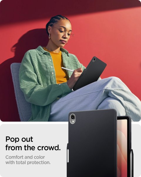 Spigen Samsung Galaxy Tab S11 Cover Nano Pop Black Sesame