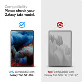 Spigen Samsung Galaxy Tab S8 Ultra Skærmbeskyttelse GLAS.tR EZ Fit
