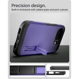 Spigen Google Pixel 10a Cover Tough Armor MagFit Ash Violet
