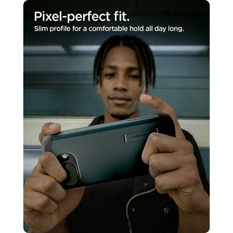 Spigen Google Pixel 10a Cover Tough Armor MagFit Abyss Green