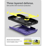 Spigen Google Pixel 10a Cover Tough Armor MagFit Ash Violet