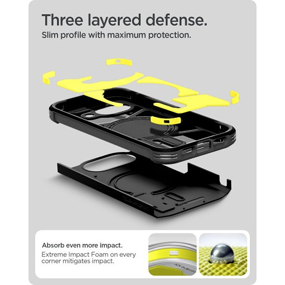 Spigen Google Pixel 10a Cover Tough Armor MagFit Sort