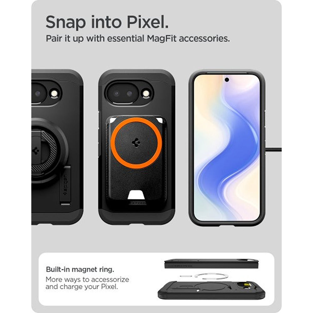 Spigen Google Pixel 10a Cover Tough Armor MagFit Sort