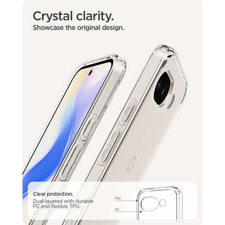 Spigen Google Pixel 10a Cover Ultra Hybrid Crystal Clear