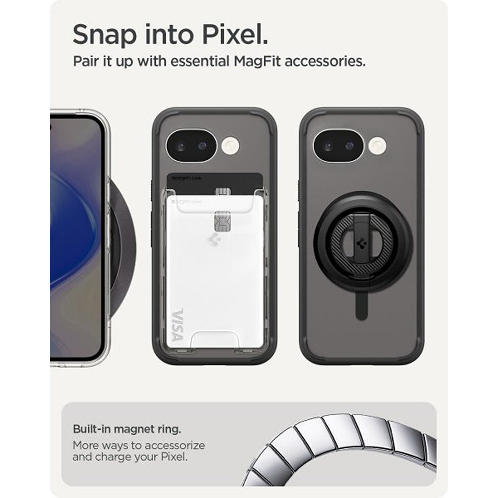 Spigen Google Pixel 10a Cover Ultra Hybrid MagFit Frost Black
