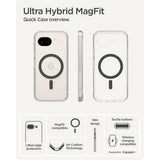 Spigen Google Pixel 10a Cover Ultra Hybrid MagFit Clear Graphite