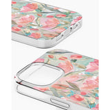 Ideal of Sweden iPhone 13/14/15/16e/17e Cover Clear Case MagSafe Tulip Bloom