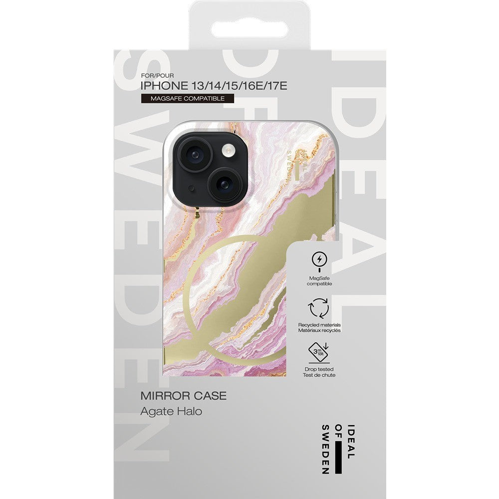 Ideal of Sweden iPhone 13/14/15/16e/17e Cover Mirror Case MagSafe Agate Halo