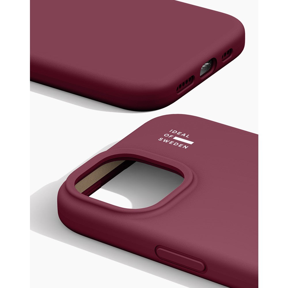 Ideal of Sweden iPhone 13/14/15/16e/17e Cover i silikone MagSafe Fine Wine