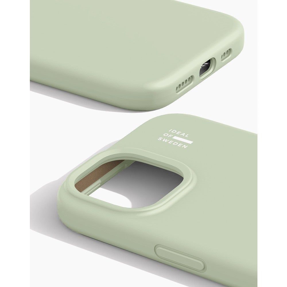 Ideal of Sweden iPhone 13/14/15/16e/17e Cover Silicone Case MagSafe Sage Green